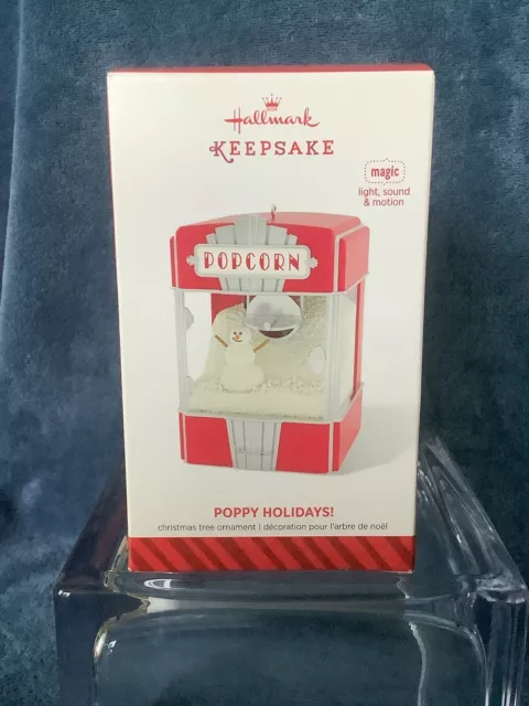 Hallmark Keepsake Ornament 2014 Magic “Poppy Holidays!” NIB- @