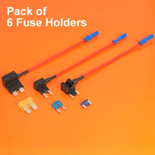 Quality 12V Add A Circuit Piggy Back Fuse Holders For Micro Mini Standard Fuses