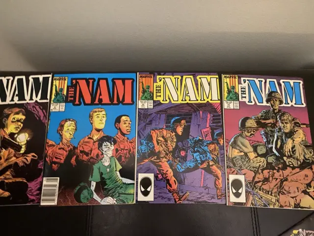 The 'Nam Comic Book Lot of Nine 3 5 6 6 8 9 10 11, in Country Nam2   VF/NM 3