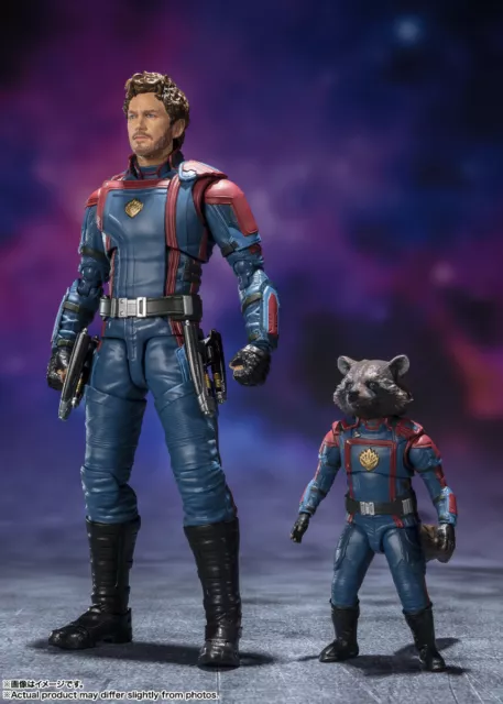 Bandai Marvel S.H.Figuarts Star-Lord & Rocket Raccoon Guardians of the Galaxy 3