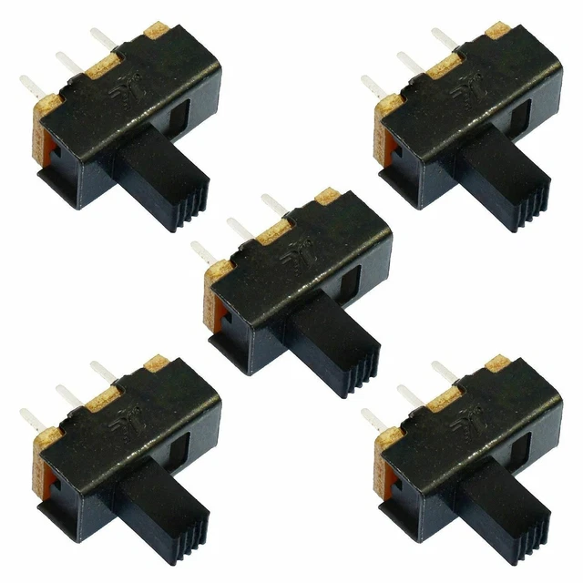 50 Micro Interruttore 12v SS12D10 E SS12F15 3 Poli SPDT Con 2 Posizioni, Interruttore Bipolare A Scorrimento Verticali E Per Montaggio A Pannello Per Progetti Elettronici, Giocattoli E Audio - Foto 10