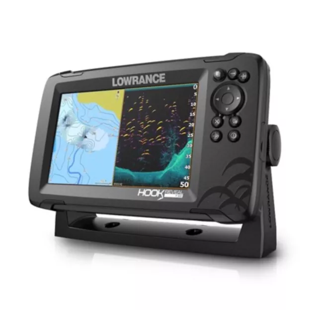 Lowrance Hook Reveal 7 With 83/200 HDI Transducer - Fishfinder / Chartplotter