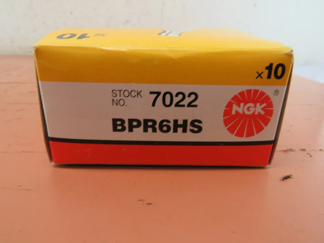 NGK (10 Pack) Genuine OEM Replacement Spark Plugs BPR6HS