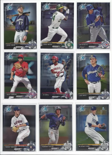 2017 BOWMAN DRAFT CHROME #BDC1-200 (PROSPECTS, RC, 1st card) - WHO DO YOU NEED!