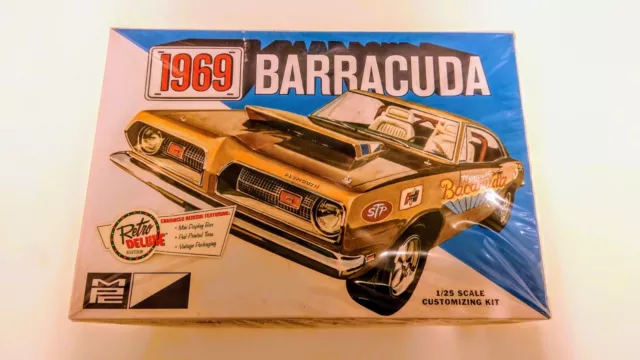 Mpc 1969 Plymouth Barracuda 3In1 Anpassungskit - Modellsatz 1/25 Massstab Set