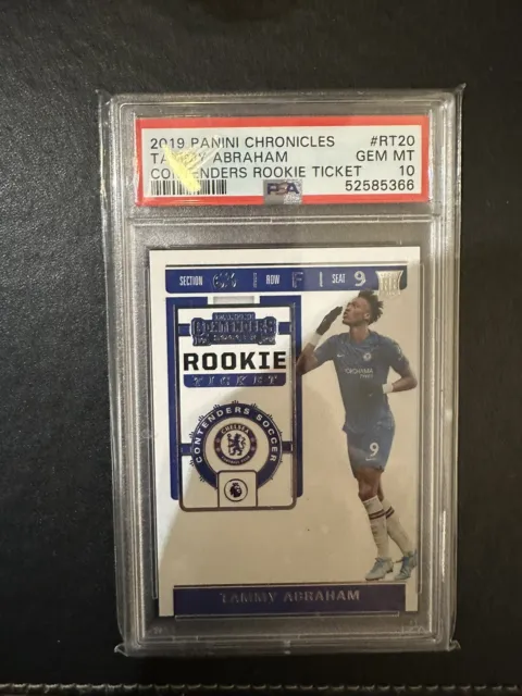 2019-20 PANINI CHRONICLES Contenders Rookie Ticket Tammy Abraham ...