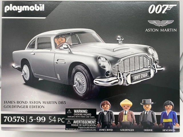 PLAYMOBIL James Bond Aston Martin DB5 - Goldfinger Edition (70578) | NEU & OVP