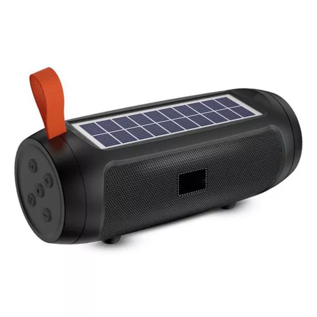 Wireless Bluetooth Speaker Portable Stereo Music Solar Support TF/FM/USB/Torch