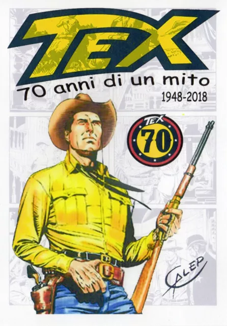 Mini Folder Privato 2018 - Tex Willer 70 Anni Di Un Mito