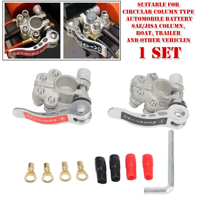 PURE COPPER BATTERY Terminal Disconnect Switch Link Positive/Negative