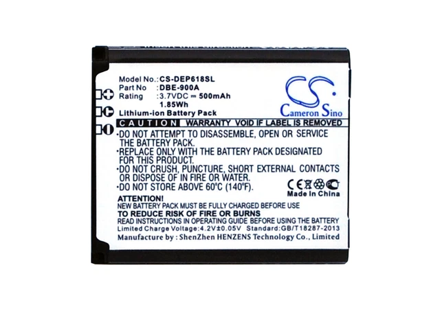 Battery for Doro Phoneeasy 618, DBE-900A