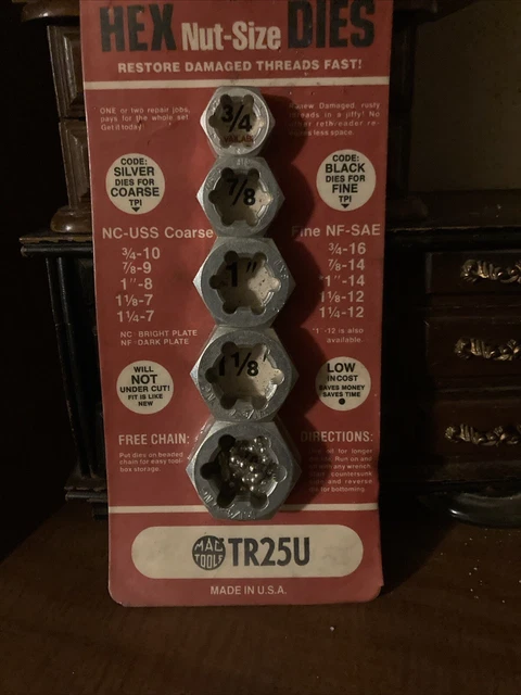 Mac Tools Standard Thread Re-Threader