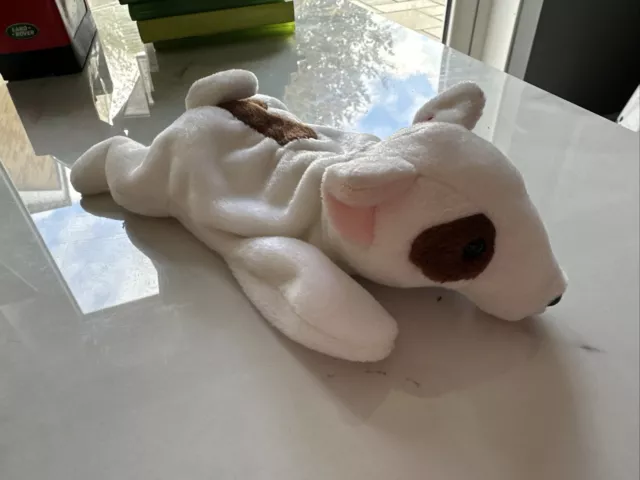 Ty Beanie Babies Butch the Bull Terrier With Tags 1999 Retired Vintage