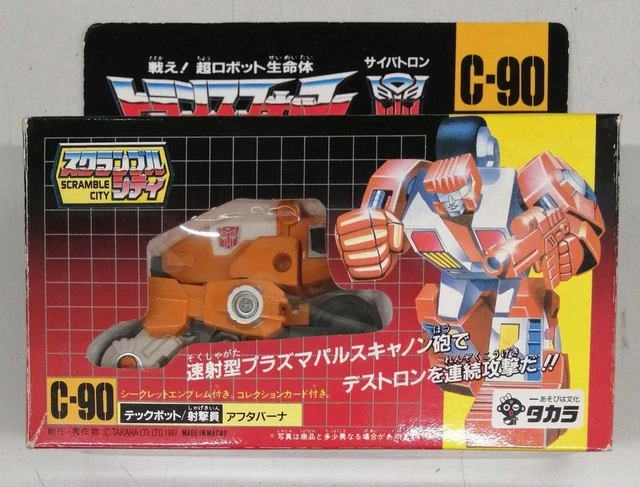 Tech Bot Tf TRANSFORMERS TECHBOT SHOOTER C 90 Afterburner TAKARA EUR 153,68 ...