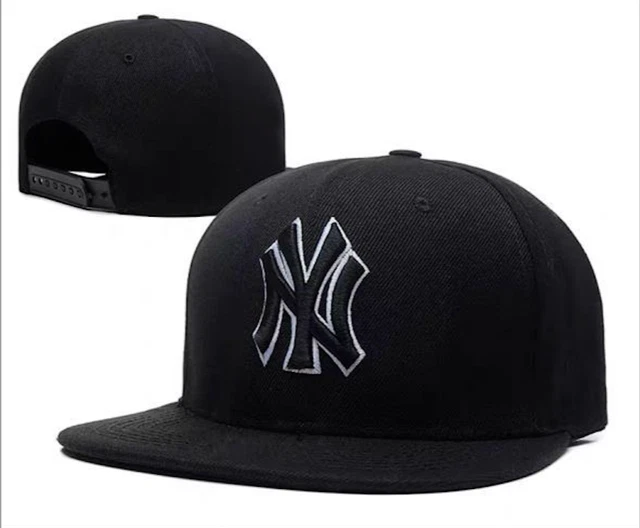 New York Yankees Snap Back Cap Hat Embroidered NY Men Adjustable Flat bill, New