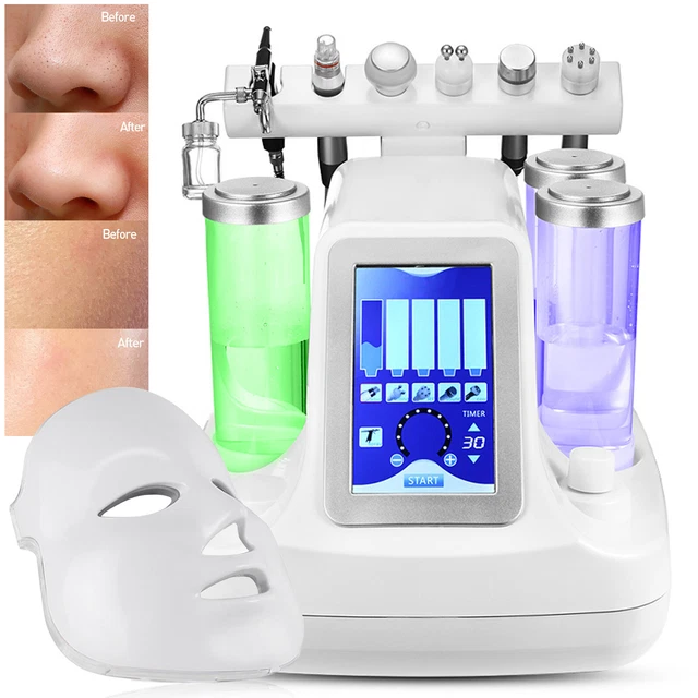 Hydro Water dermoabrasión aclaramiento facial dispositivo de belleza máquina 150W