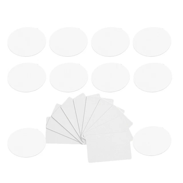 SUNNYCLUE 1 Scatola 20 Pezzi 2 Stili Blank Stamping Charms Etichette in
