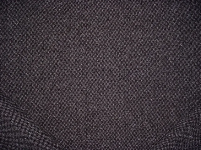 8-7/8Y James Dunlop 1074998 Black / Silver Chenille Drapery Upholstery Fabric