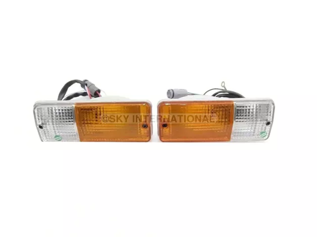 New Suzuki Sj413 Sj410 Front Turn Signal Indicator Light Pair Jimny Samurai