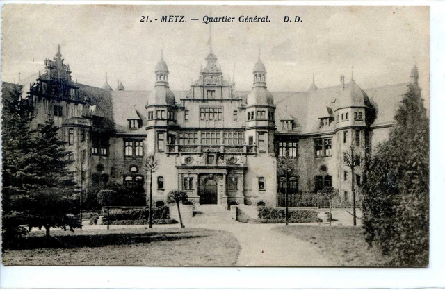 CP 57 MOSELLE - Metz - Quartier Général