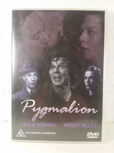 Pygmalion DVD 1938 Leslie Howard MOVIE - Wendy Hiller BLACK & WHITE