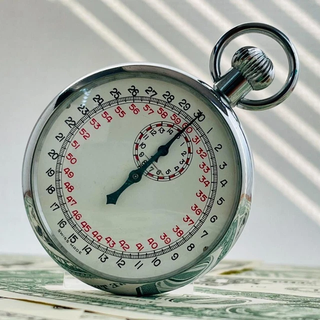 Chronomètre Numérique à Clip - Montre De Poche Porte-clés Avec Affichage Lumineux - Cadeau Infirmière, étudiant