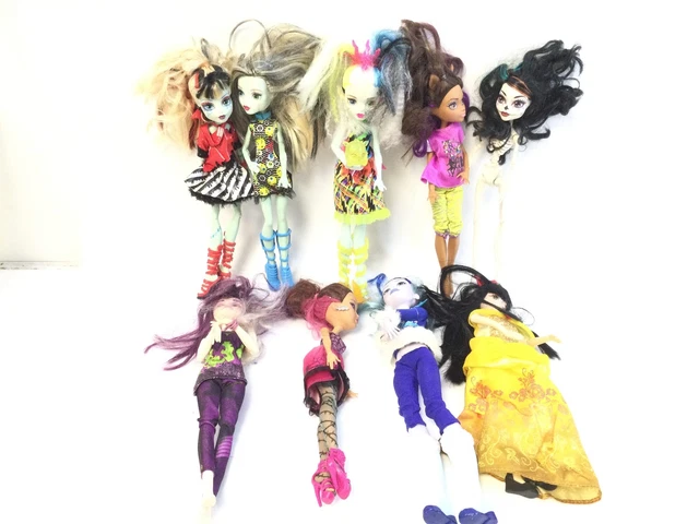 Monster High Mattel 9 Muñecas Monstar High 17487149