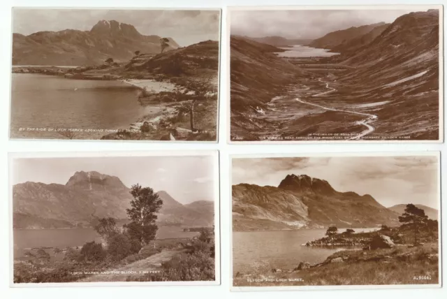 10 Loch Maree Area Ross-shire Scotland Old Postcards All Cards Shown (83)