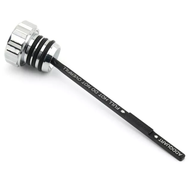 Drag Specialties Custom Oil Dipstick Peaked Harley Touring FLH/T 00-06 Chrome