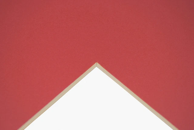 Tablero de montaje Daler-Rowney A2 rojo amapola