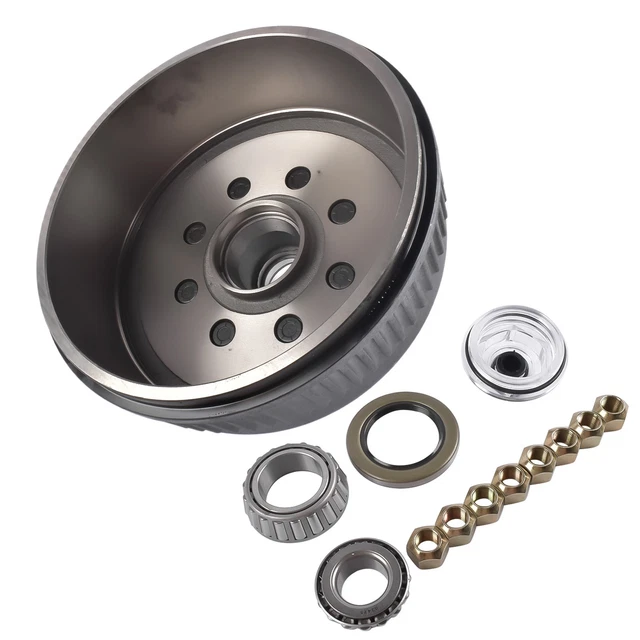 Hub/Brake Drum Fits DEXTER D80N Trailer Axles 8-393 5/8 Studs W/Bearings & Seal - Foto 5