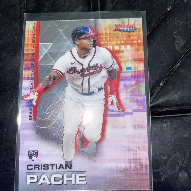 Christian Pache RC 2021 Bowman Best #7 Rookie Card Base Atlanta Braves