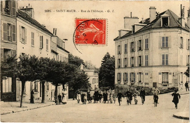 CPA St-MAUR Rue de l'Abbaye (869576)