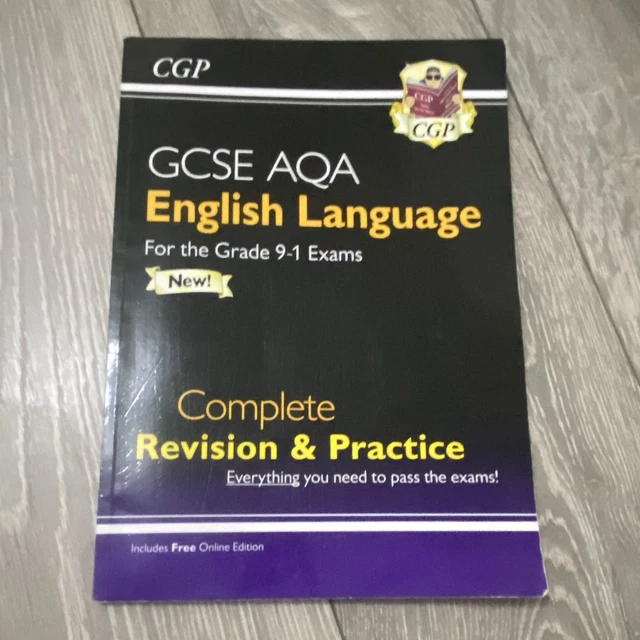CGP GCSE AQA English Language Complete Revision & Practice Paperback ...