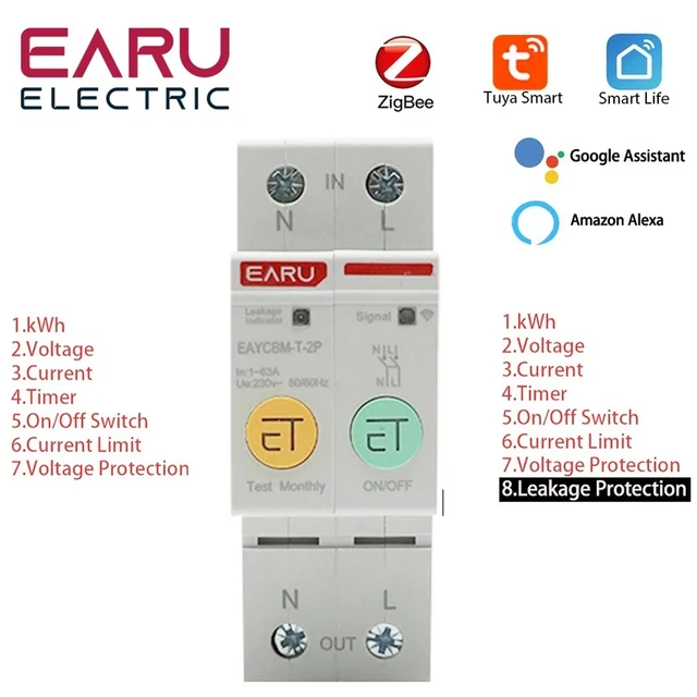 SMART ZIGBEE ENERGY Meter with Power Consumption Calculation and App