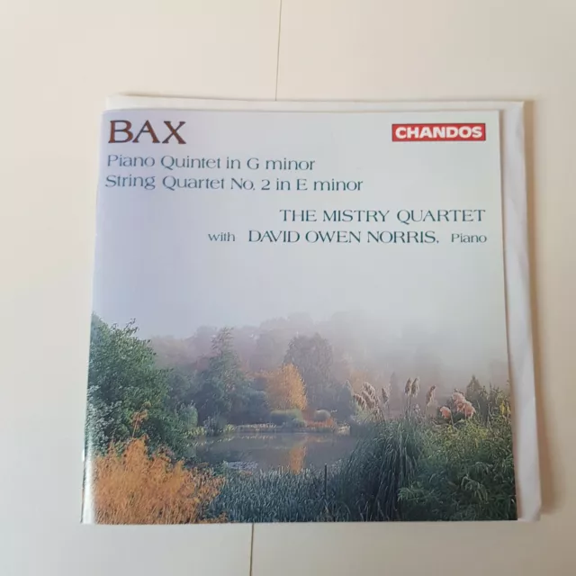 Arnold Bax String Piano The Mystery Quintet David Owen Norris Classical CD