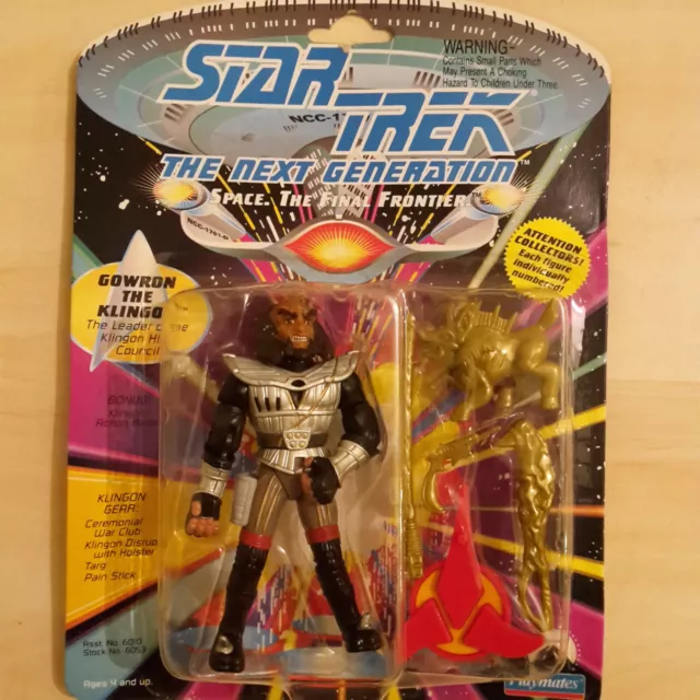 Star Trek The Next Generation Playmates Gowron The Klingon