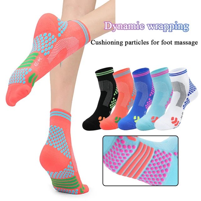 Calze HIGHERSOCKS Agli Ioni Di Titanio E Infrarossi Lontani – Per Stimolare La Circolazione, Unisex, 5 Colori (Arancione, Blu, Azzurro, Bianco, Nero)