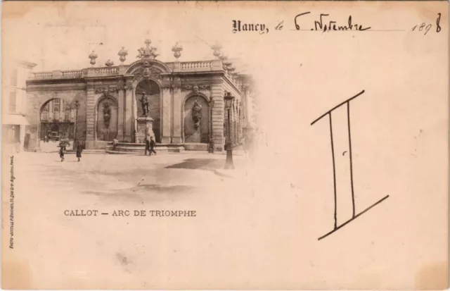 CPA NANCY Callot Arc de Triomphe (989388)