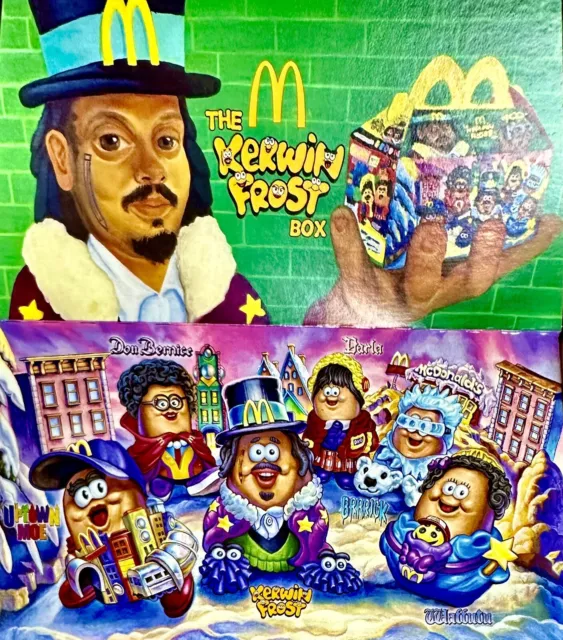 IN HANDMIBMCDONALD’S KERWIN FROST ARTIST BOX TOY SET6 TOYSAdult