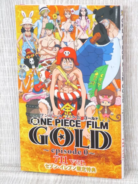 One Piece Film Vol.0, 7-11Ver.Gold, 777, 1000, 10089 Theater Limited Book  Movie