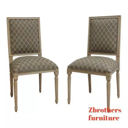 Pair Ethan Allen Swedish Home Dining Room Desk Side Chair