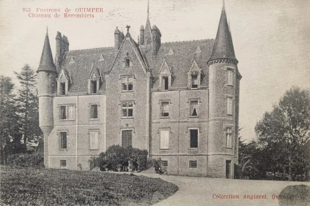 Carte Postale Ancienne - Chasse - Le Château - Équipage De Chézelles - La Meute
