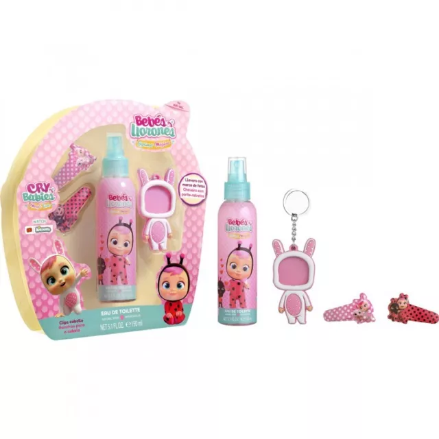 Cry Babies Parfum 150 ML + Clips Cheveux+P / Clés + P / Photo