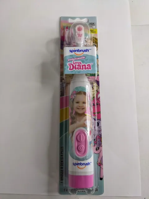 Diana cepillo de dientes spincel reloj de bolsillo de youtube rosa ADA aceptado