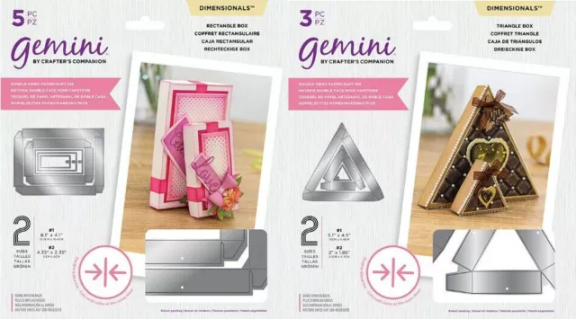 Gemini Beidseitig Box Metall Stanzformen Von Crafter's Companion