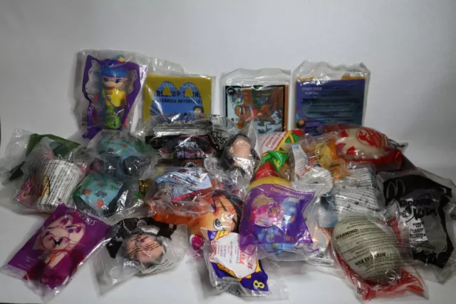Mcdonalds happy meal toys mixed lot of 29 NEW