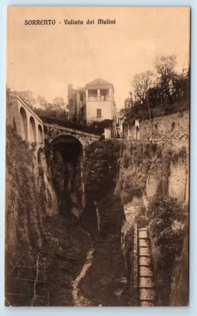 SORRENTO Vallta dei Mulini ITALY Postcard