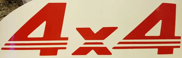 4X4. OFF ROAD, Retro, Custom, Heckklappe Autoabzeichen, lustige Grafik, Logo