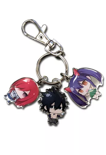 Fairy Tail S7 Group 2 Metal Keychain Anime Licensed NEW